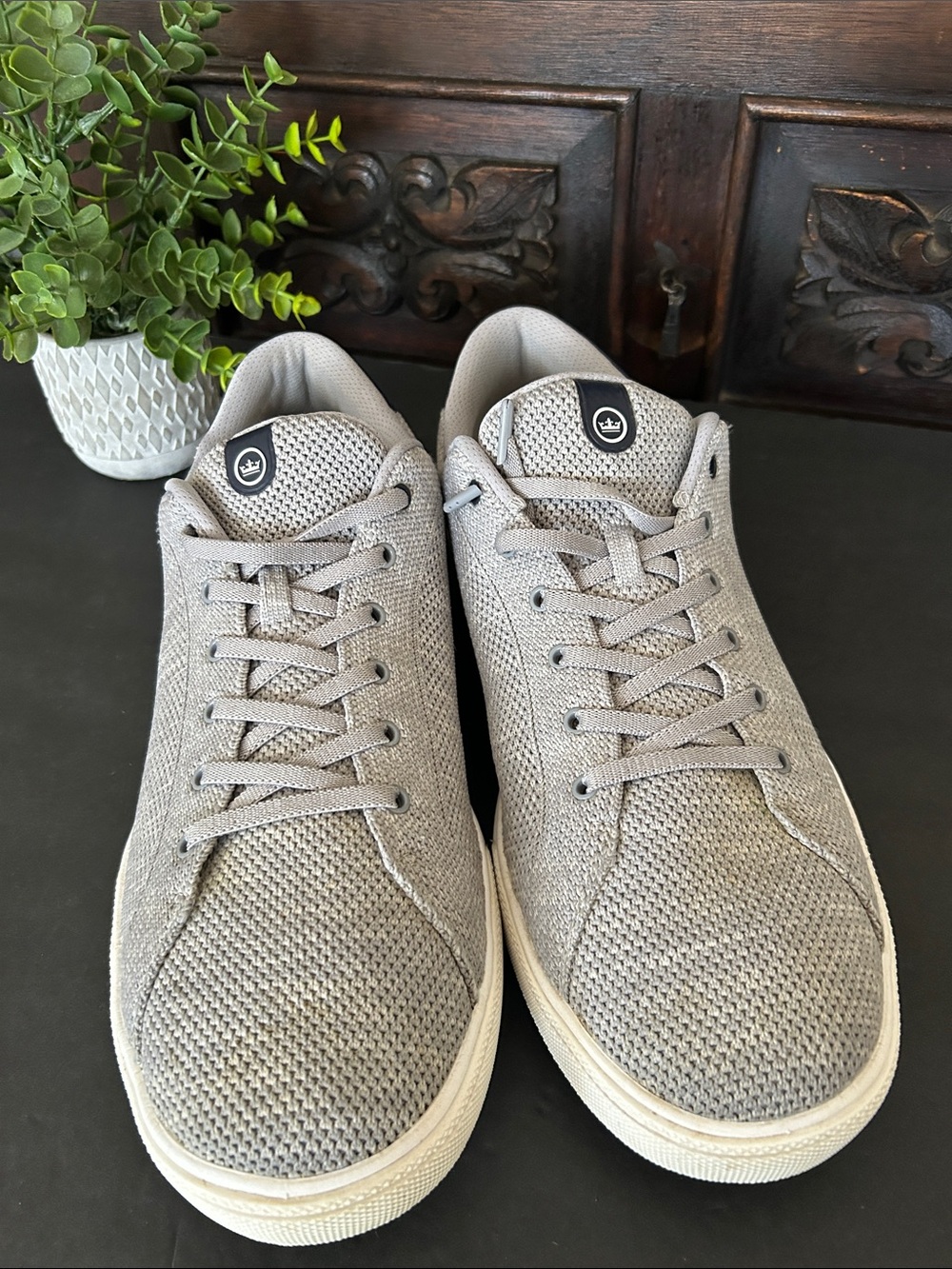 Peter Millar Golf Drift Hybrid Course Shoe Mens S White Navy Gray